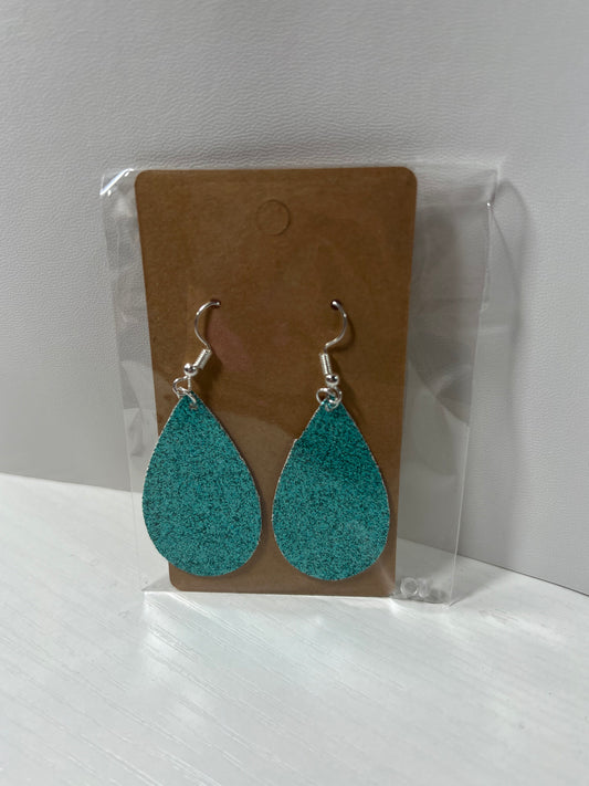 Teal Earrings