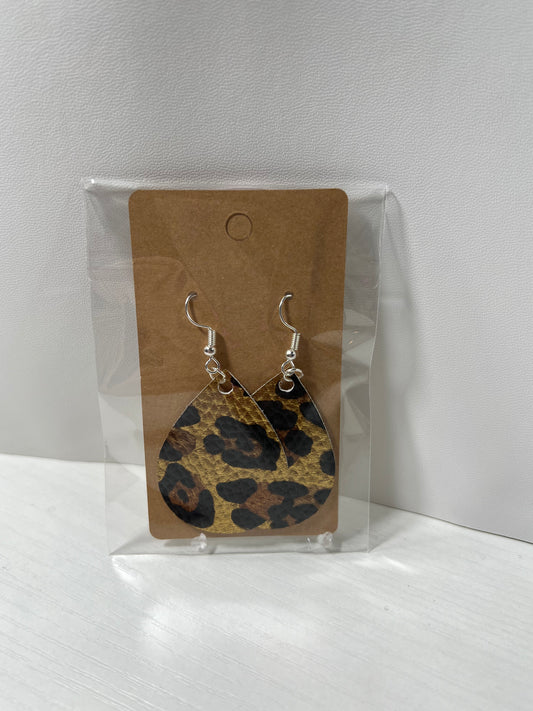 Leopard Print Earrings